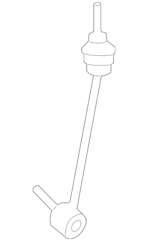 Front left stabilizer link for Land Rover Range Rover Evoque 12-18