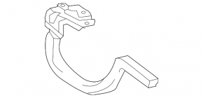 Left trunk lid hinge for Toyota Avalon 13-18