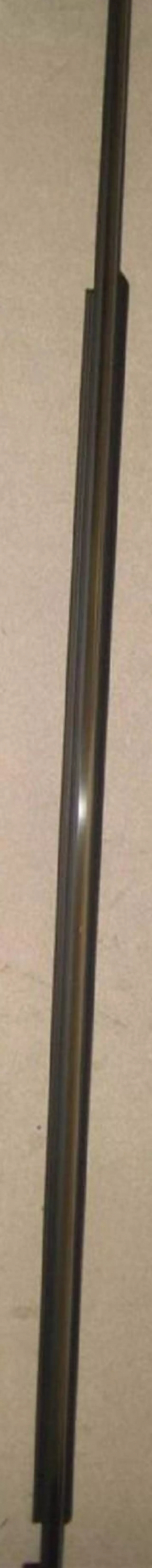 Door-glass molding, central front left, Toyota Camry v40, chrome