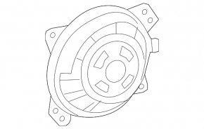 Front left door speaker for Toyota Highlander 2013