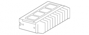 Lexus GS350 GS430 GS450h 06-09 Pioneer Audio Amplifier