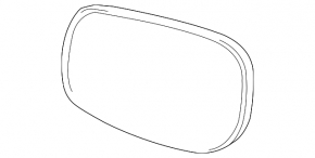 Right mirror element for Lexus ES350 07-09