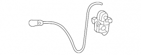 Fuel filler flap lock Audi A3 8V 15-20