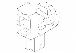 Airbag sensor in the center pillar left Hyundai Kona 18-23