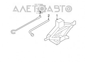 Nissan Rogue 14-20 Jack Dark Type 2