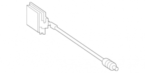 Blind Spot Sensor BSM Front Right Mercedes W167 GLE 350 450 20-23