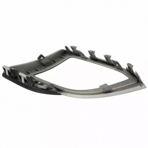 Left front panel trim for Lincoln MKZ 17-20, gray, wood grain, type 2