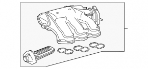 Lexus ES350 13-18 intake manifold