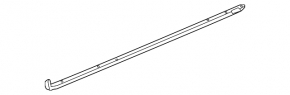 Door seal rear left lower Cadillac CTS 14-