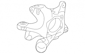 Rear left axle Subaru Impreza 17-23 GK