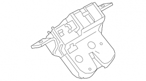 BMW i3 14-21 trunk lock
