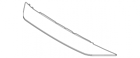Lexus TX 24-25 F Sport front bumper upper molding