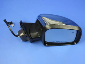 Right side mirror assembly for Jeep Grand Cherokee WK2 11-22, heated, turn signal, auto-dimming, BSM, chrome