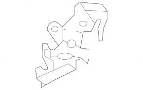 Door limiter rear left Toyota Sienna 21-25