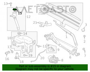 Toyota Highlander 20- Washer Reservoir Cap