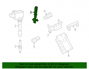 Porsche Macan 15-18 3.0T CTMA Crankshaft Position Sensor