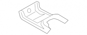 Nissan Murano Z51 2009-2010 Front Center Console Trim