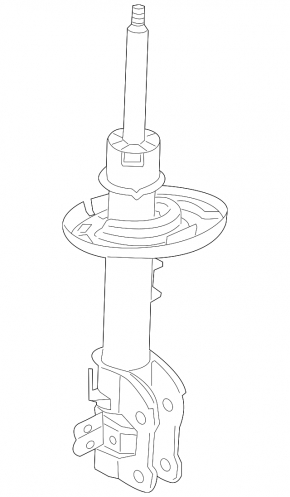 Shock absorber front right Mazda 3 19- Japan built