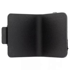 Black rear left driver's seat runner cover trim for Ford Explorer 20-23
