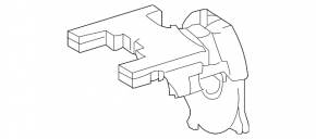 Mercedes W211 RWD Steering Angle Sensor