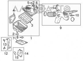 Air Flow Meter Cadillac ATS 13-19 2.0T