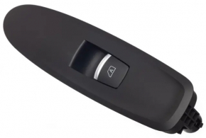 Rear right window lift control Infiniti QX50 19- black with chrome, auto