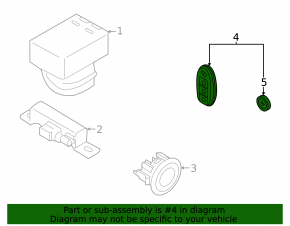 Nissan Versa 12-18 USA 4 Button Key