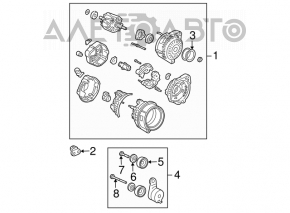 Generator Acura MDX 07-09