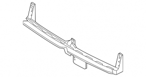 Front bumper mount central VW Atlas 18-20 prerest