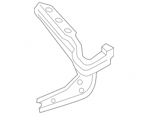 Hood hinge left VW Passat 20-22
