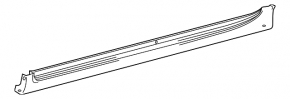 Threshold right Toyota Camry v55 15-17 usa