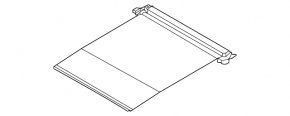 Sunroof curtain Kia K5 21-26 beige curtain