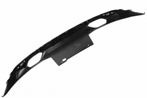 Rear bumper lip Chevrolet Malibu 16-18 for muffler tips