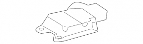 Module srs airbag computer airbags Lexus RX350 10-12