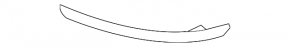 Reflector left Kia Optima 14-15 rest
