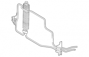 Mercedes W211 E550 Power Steering Cooling Pipe