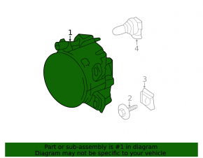 Right fog light for Mercedes W221 07-13