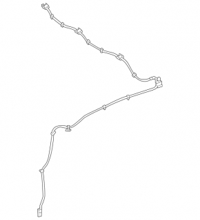 Mercedes H247 GLA 20-26 windshield washer nozzle circuit without heating