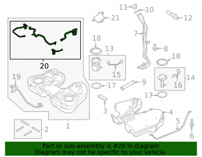 Fuel Pressure Sensor Ford Ecosport 18-21 1.0T