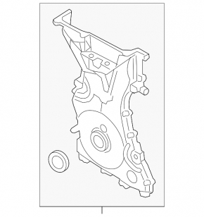 Ford Focus mk3 11-18 2.0L Front Engine Cover