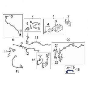 Ford Escape MK3 13-19 Crankcase Pressure Sensor with Tube