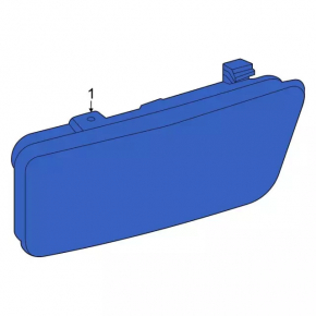 Right rear bumper dimensions for Ford Bronco Sport 21-25