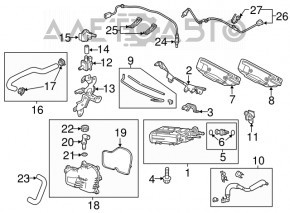 Mazda 6 13-21 Fuel Vapor Purge Valve