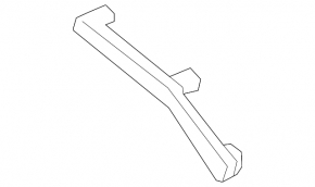 Plug insert bumper right Mazda CX-9 16-
