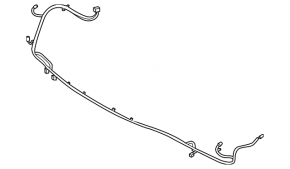 Nissan Rogue 21-23 front bumper wiring for radar