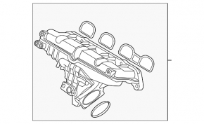 Intake manifold Kia K5 21-25 1.6T