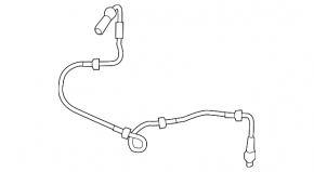 Rear right ABS sensor BMW 7 G11 G12 16-22