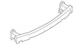 BMW 3 Series G20 21-25 Plug-in Rear Bumper Reinforcement