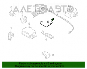 Airbag left seat airbag Mini Cooper Clubman R55 07-14