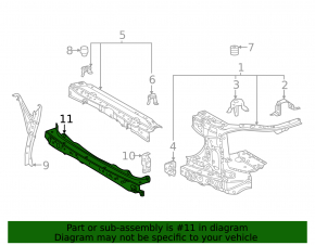 Lexus GX550 24-26 TV lower bar